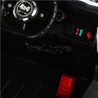 Электромобиль детский "Внедорожник" (цвет белый)