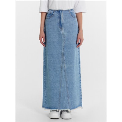 ЮБКА ЖЕНСКАЯ ДЖИНСОВАЯ 2024-DSK701-1