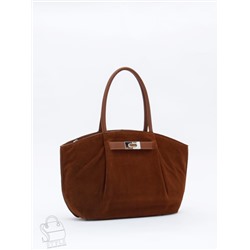 Сумка женская кожаная 2423YF brown Polina&Eiterou