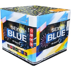 Фейерверк MC139 Чувственные небеса / SEXY BLUE (0,8" х 49)