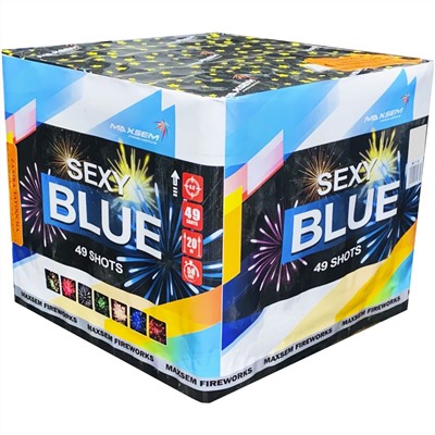 Фейерверк MC139 Чувственные небеса / SEXY BLUE (0,8" х 49)