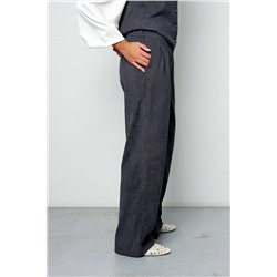 Костюм с брюками вельветовый с жилеткой 399GRY НАТАЛИ, 1087799