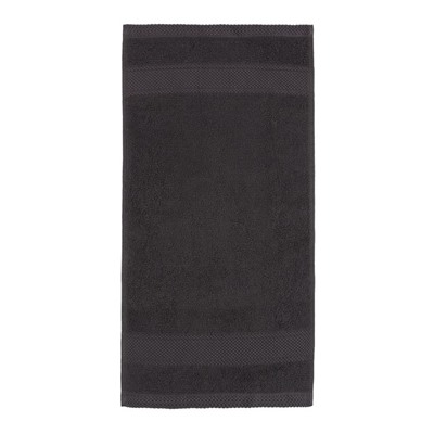 Полотенце махровое Love Life Twined, 50×90 см, цвет серый, 100% хлопок, 420 г/м²