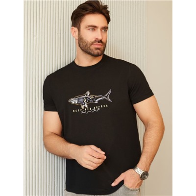 Футболка из премиального хлопка с авторским принтом