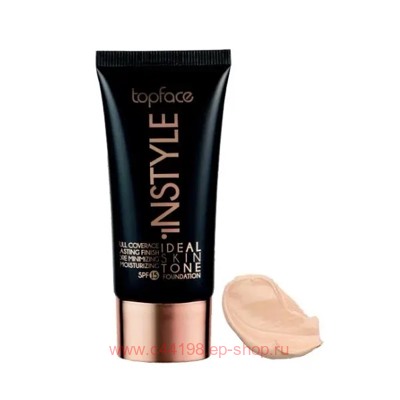 TopFace Instyle Тональный крем для лица Ideal Skin Tone Foundation Spf15 тон 001 фарфоровый PT 458