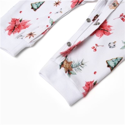 Комбинезон детский MINAKU Winter, рост 62-68 см, белый