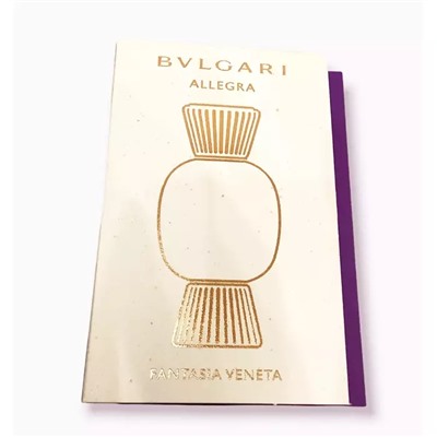 BVLGARI ALLEGRA FANTASIA VENETA edp (w) 1.5ml пробник
