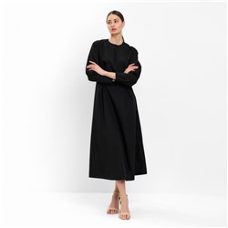 Платье миди женское MINAKU: Casual Collection, чёрное, размер 42
