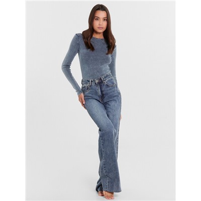 БРЮКИ ЖЕНСКИЕ ДЖИНСОВЫЕ 2024-2DTW1301-1