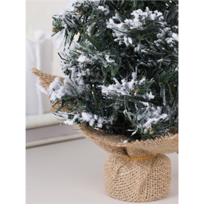 Елка искусственная декоративная 27 см / NA01 /уп 100/снег