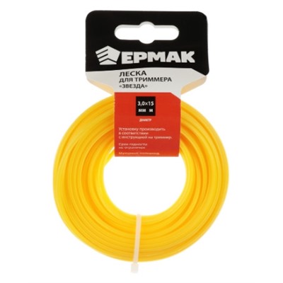 Леска д/триммера Звезда 3мм 646-286