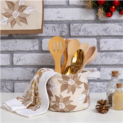 Корзинка текстильная «Этель. Амела», 14×12 см