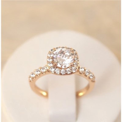 Кольцо позолота  Н01-7642 размер 16,5 18 18,5