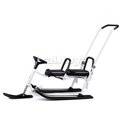 Игрушка Снегокат детский 505 "TWINS BABY PUSH" для двоих (Белый)