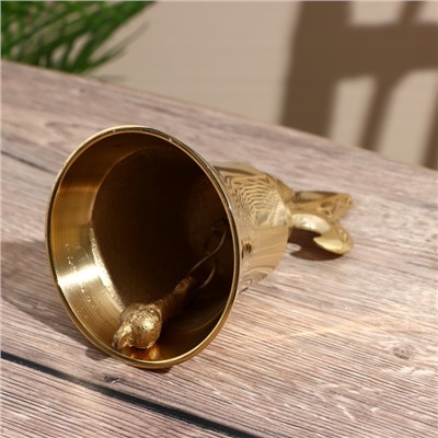 Колокольчик «Треф», 16 см, латунь