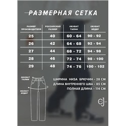 Женские джинсы прямые CRACPOT