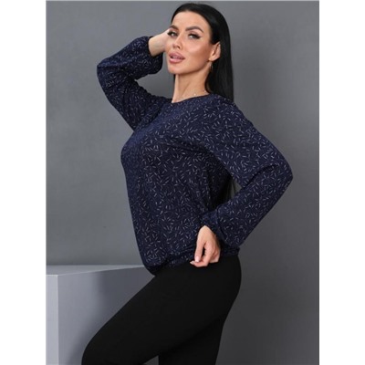 Блуза "Элимус" (Синий)