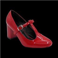 Женские туфли 718-6D красные
