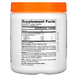 Doctor's Best, BCAA, растворимый порошок, без добавок, 300 г (10,6 унции)