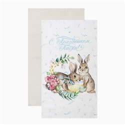 Набор полотенец «Этель. С праздником Пасхи», 2 шт., 100% хлопок