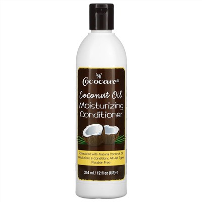 Cococare, Coconut Oil, Moisturizing Conditioner, 12 fl oz (354 ml)