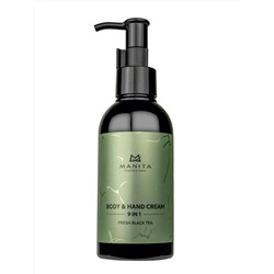 MANITA Парфюмированный крем для рук и тела / Fresh Black Tea, 150 мл