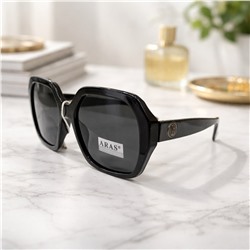 Очки женские солнцезащитные модные черные, арт.007.395