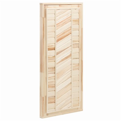 Дверь для бани и сауны, 170×80 см, деревянная, универсальная