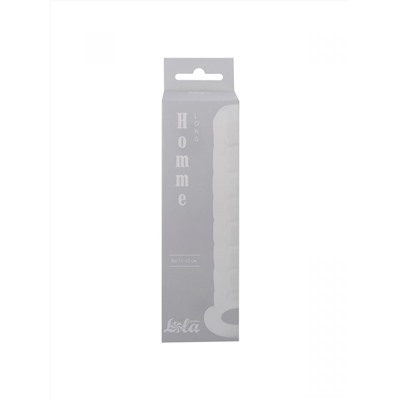 Белый фаллоудлинитель Homme Long - 15,5 см.