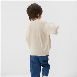 Джемпер детский KAFTAN, размер 34 (122-128 см), бежевый