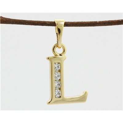 Кулон буква "L" F25877190789