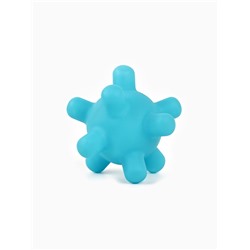 Игрушка пищащая «Мячик шипы», 5 см, голубая