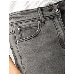 Джинсы mom-fit из эластичного денима