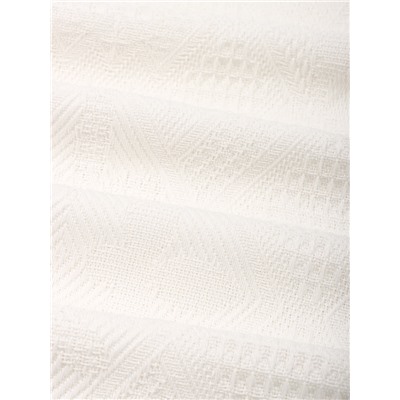 Плед «Этель. Мозаика», 130×180 см, 80% хлопок, 20% п/э, молочный