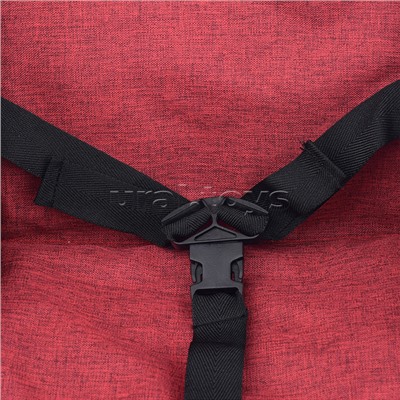 Коляска для кукол прогулочная, металлическая, цвет бордово-серый