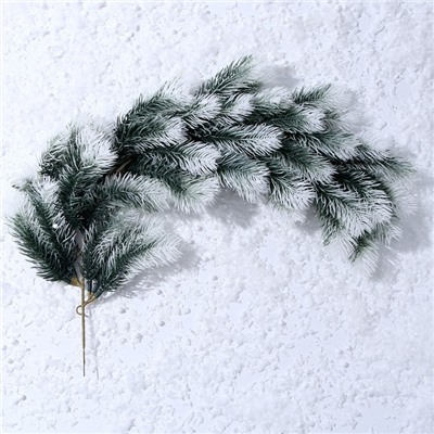 Ветка декоративная новогодняя, 58 см