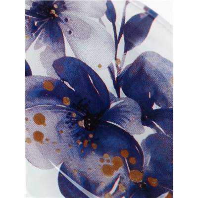 Подставка под ложку «Цветы», 21.2×7.5 см