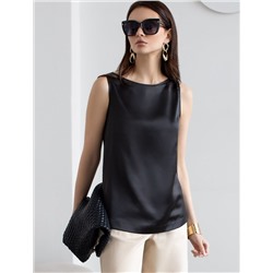 Элегантный топ из струящегося сатина