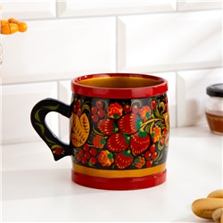 Кружка «Пивная», хохлома, 500 мл