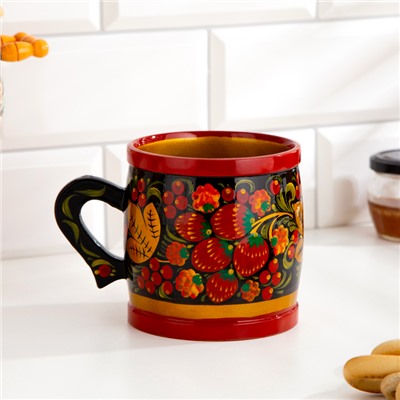 Кружка «Пивная», хохлома, 500 мл