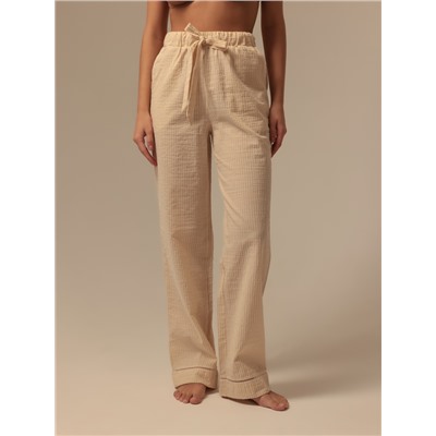 Брюки домашние женские SL HOME Linen, размер 40-42