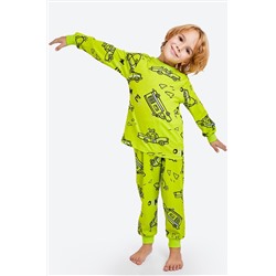Хлопковая пижама для мальчика Happyfox
