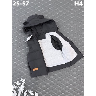 Жилет H4 т.серый
