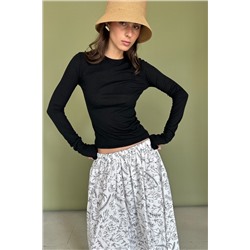 Юбка  PUFF097/01/Белый, черный