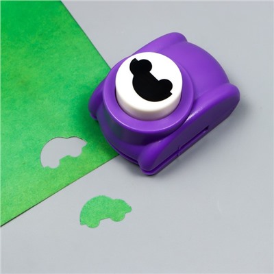 Набор фигурных дыроколов в сундучке (набор 7 шт.), 17×19×4.5 см, МИКС