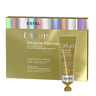 ESTEL OTIUM MIRACLE REVIVE Сыворотка-вуаль для волос «Мгновенное восстановление» 5*23 мл