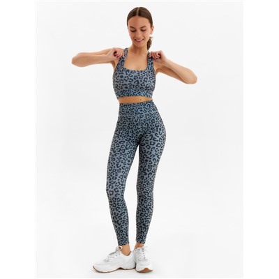 Топ леопардовый женский MINAKU, чёрный, размер 46