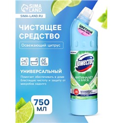Чистящее средство Domestos «Освежающий цитрус», универсальное, 750 мл