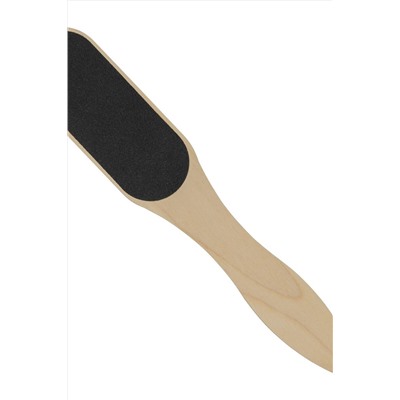 Kristaller Тёрка педикюрная двусторонняя для ног «Шкурка» 60/120 грит, дерево KRISTALLER, 1110760