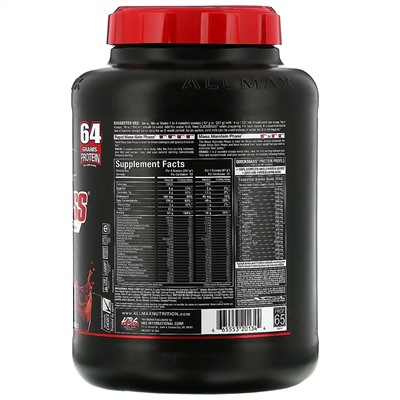 ALLMAX Nutrition, QuickMass, Rapid Mass Gain Catalyst, Chocolate, 6 lbs (2.72 kg)